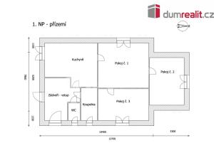 Prodej rodinného domu, Ostrov - Horní Žďár, 140 m2