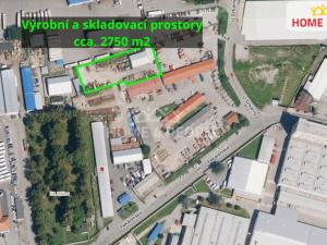 Pronájem výrobních prostor, České Budějovice - České Budějovice 4, Pekárenská, 2750 m2