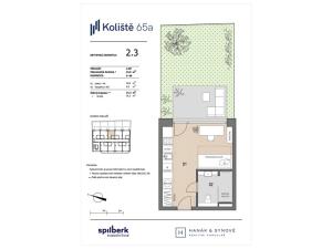 Prodej bytu 1+kk, Brno, Koliště, 22 m2
