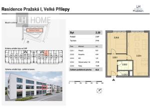 Prodej bytu 2+kk, Velké Přílepy, 60 m2