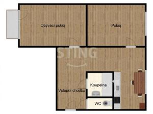 Prodej bytu 2+1, Vrbno pod Pradědem, Ve Svahu, 57 m2