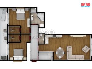 Prodej bytu 3+kk, Karlovy Vary - Drahovice, Mattoniho nábřeží, 117 m2