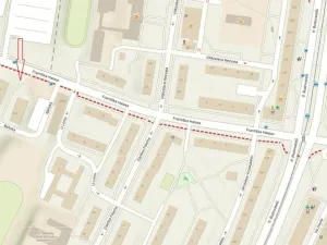 Prodej pozemku pro komerční výstavbu, Most, Františka Halase, 784 m2