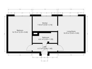 Pronájem bytu 2+1, Praha - Záběhlice, Choceradská, 55 m2