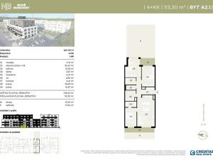 Prodej bytu 4+kk, Kladno, Bohumila Landy, 113 m2