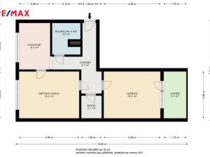 Prodej bytu 2+1, Mikulov, Větrná, 56 m2