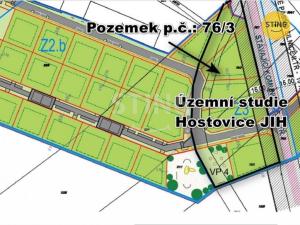 Prodej pozemku pro bydlení, Pardubice - Hostovice, 1740 m2