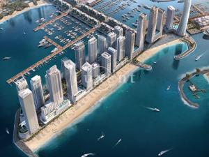 Prodej bytu 4+kk, Emaar Beachfront, Spojené arabské emiráty, 141 m2