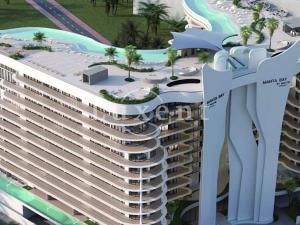 Prodej bytu 3+kk, Hampton by Hilton Marjan Island, Spojené arabské emiráty, 129 m2