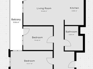 Pronájem bytu 3+kk, Praha - Letňany, Beranových, 71 m2