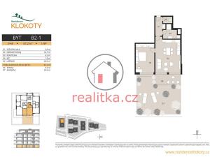 Prodej bytu 2+kk, Tábor, 67 m2
