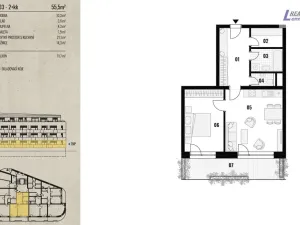 Prodej bytu 2+kk, Rožmitál pod Třemšínem, 55 m2