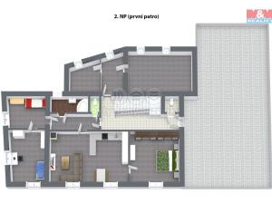 Prodej rodinného domu, Sokolov, Dr. Kocourka, 250 m2
