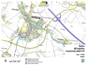 Pronájem skladu, Dašice, Křičenského, 5000 m2