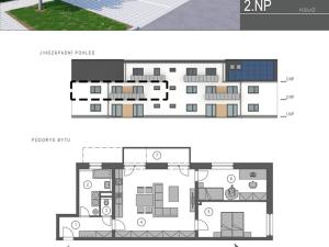 Prodej bytu 3+kk, Drahanovice, 79 m2