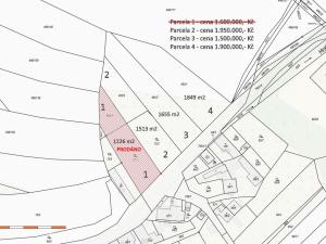 Prodej pozemku pro bydlení, Bílá Lhota - Řimice, 1655 m2