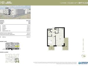 Prodej bytu 2+kk, Kladno, Bohumila Landy, 52 m2