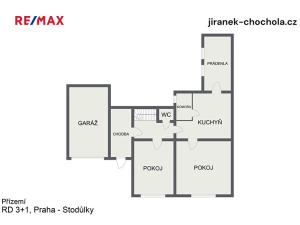 Prodej rodinného domu, Praha - Stodůlky, Na Hvížďalce, 150 m2