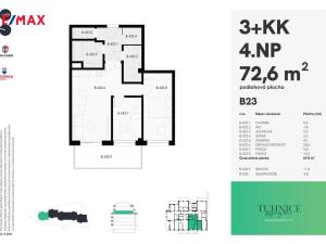 Prodej bytu 3+kk, Karlovy Vary, Šumavská, 72 m2