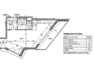 Pronájem bytu 1+kk, Praha - Libeň, Vojenova, 44 m2