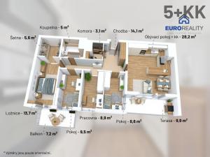 Prodej bytu 5+kk, Beroun, V Zahradách, 94 m2
