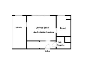 Pronájem bytu 3+kk, Praha - Hlubočepy, Dreyerova, 45 m2