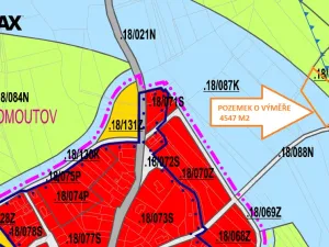 Prodej pozemku, Olomouc, 4547 m2