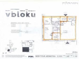 Prodej obchodního prostoru, Praha - Jinonice, Peroutkova, 110 m2