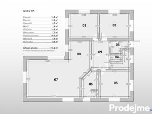 Prodej rodinného domu, Hostim, 113 m2