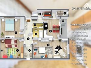 Prodej bytu 3+1, Pohled, 81 m2