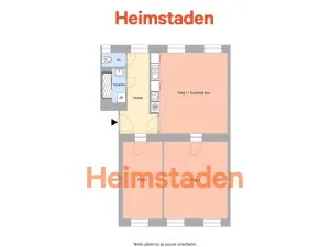 Pronájem bytu 3+kk, Ostrava - Michálkovice, Slámova, 66 m2