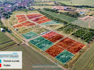 Prodej pozemku pro bydlení, Havraníky, 1132 m2