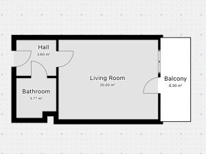 Pronájem bytu 1+kk, Praha - Vysočany, Jana Přibíka, 27 m2