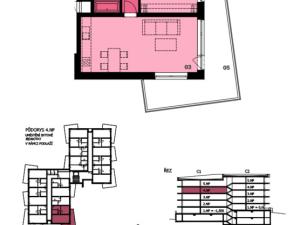 Pronájem bytu 2+kk, Karlovy Vary - Rybáře, Sedlecká, 60 m2
