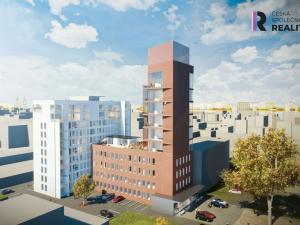 Pronájem bytu 1+kk, Zlín, Lorencova, 42 m2