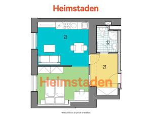 Pronájem bytu 1+kk, Havířov - Město, Hlavní třída, 37 m2