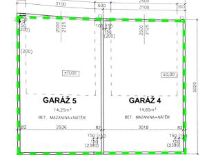 Pronájem garáže, Česká Lípa, Bulharská, 35 m2