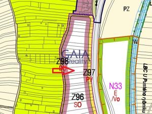 Prodej pozemku pro bydlení, Kyjov, 1417 m2