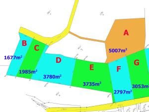 Prodej trvalého travního porostu, Liberec, 3780 m2