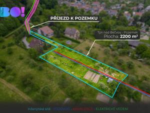 Prodej pozemku pro bydlení, Týn nad Bečvou, Svobody, 2208 m2