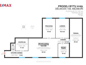 Prodej bytu 4+kk, Meziboří, Dělnická, 105 m2