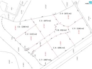 Prodej pozemku pro bydlení, Písek, Robinson, 1112 m2