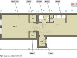 Prodej bytu 2+kk, Cheb, Svobody, 53 m2