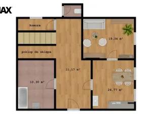 Prodej rodinného domu, Velké Svatoňovice - Markoušovice, 102 m2