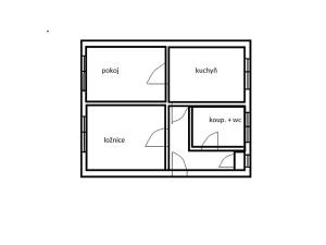 Prodej bytu 2+1, Solenice, 51 m2