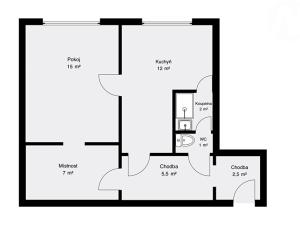 Prodej bytu 1+1, Volary, Sídl. Míru, 44 m2