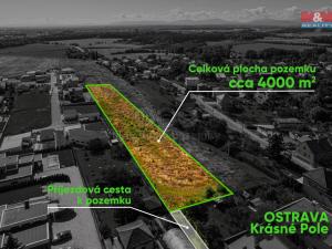 Prodej pozemku pro bydlení, Ostrava - Krásné Pole, 4137 m2