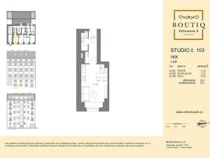 Prodej ubytování, Praha - Žižkov, Chlumova, 27 m2