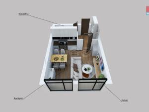 Pronájem bytu 1+kk, Děčín - Děčín I-Děčín, Masarykovo nám., 35 m2