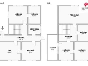 Prodej rodinného domu, Mnichovo Hradiště, Na Dvorcích, 158 m2